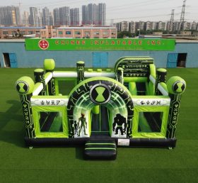 T5-3238 Ben 10 Theme Inflatable Castle