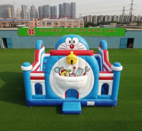 T5-3249 Doraemon Theme Inflatable Castle