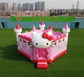 T5-3255 Hello Kitty Theme Inflatable Castle