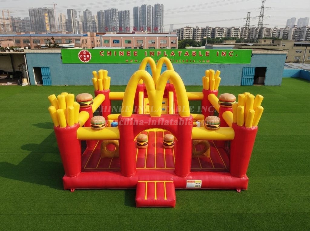 T5-3264 McDonald Theme Inflatable Castle