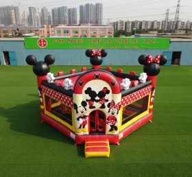 T5-3265 Mickey & Minnie Theme Inflatable Castle