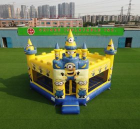 T5-3267 Minions Theme Inflatable Castle
