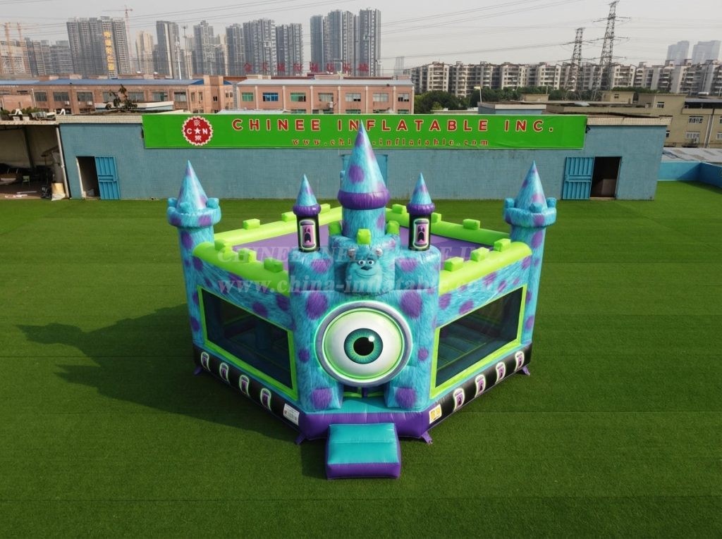 T5-3270 Monsters Inc Theme Inflatable Castle