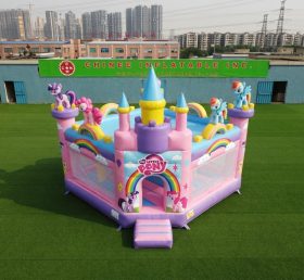 T5-3271 My Little Pony Theme Inflatable Castle