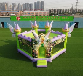 T5-3305 Tinker Bell Theme Inflatable Castle