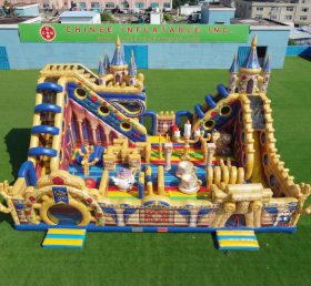 T6-6883 Beauty And The Beast Theme Inflatable Amusement
