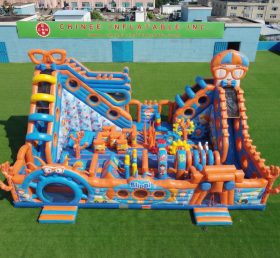 T6-6887 Blippi Wonders Theme Inflatable Amusement