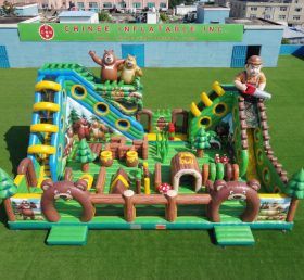 T6-6890 Boonie Bears Theme Inflatable Amusement