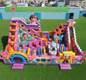 T6-6900 Dora Theme Inflatable Amusement