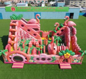 T6-6904 Flamingo Theme Inflatable Amusement