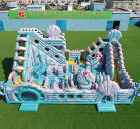 T6-6920 Mermaid Theme Inflatable Amusement