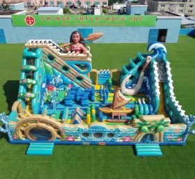 T6-6923 Moana Theme Inflatable Amusement