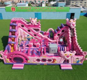 T6-6931 Pink Panther Theme Inflatable Amusement