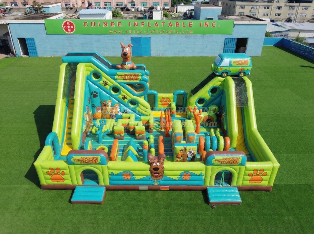 T6-6936 Scooby-Doo Theme Inflatable Amusement