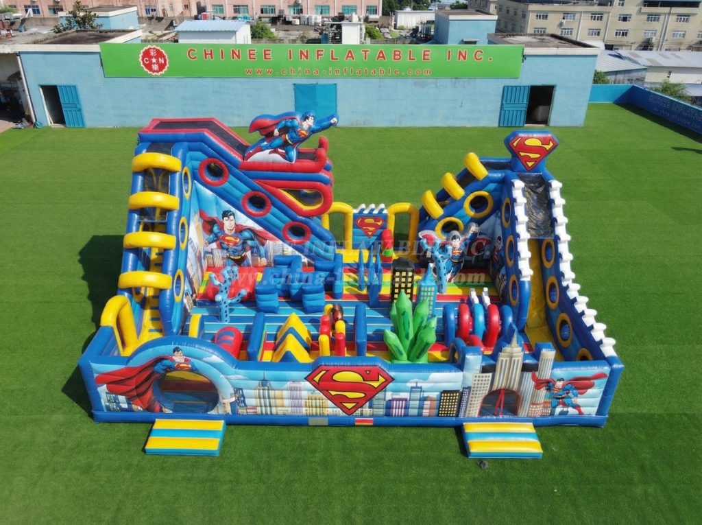 T6-6944 Superman Theme Inflatable Amusement