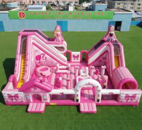 T6-6963 Barbie Theme Inflatable Amusement