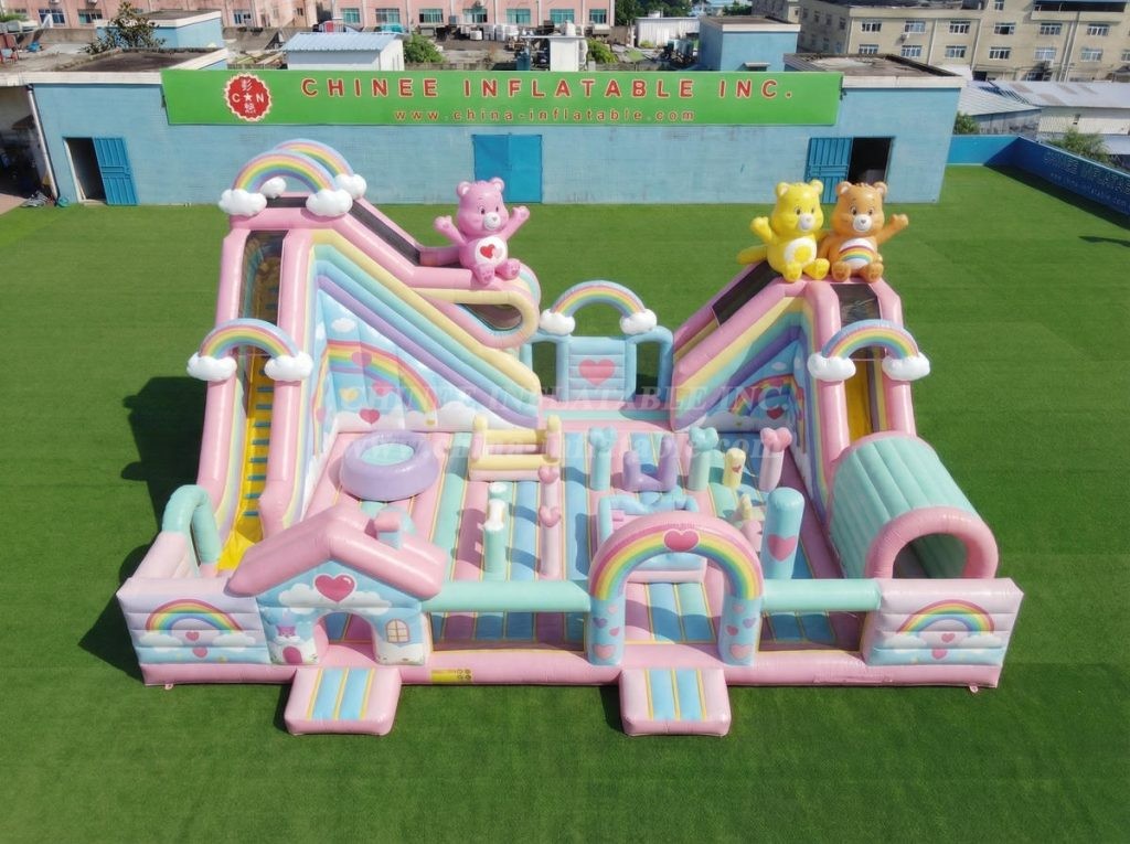 T6-6972 Care Bears Theme Inflatable Amusement