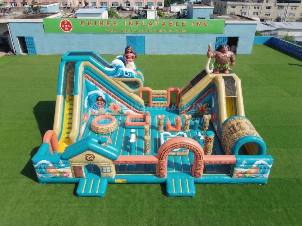 T6-6997 Moana Theme Inflatable Amusement