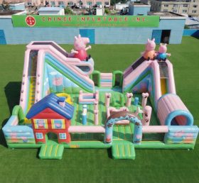 T6-7005 Peppa Pig Theme Inflatable Amusement