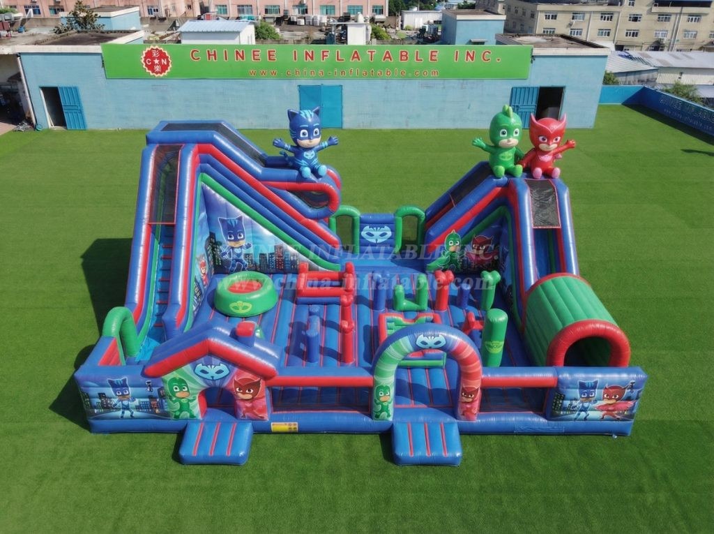 T6-7007 PJ Masks Theme Inflatable Amusement