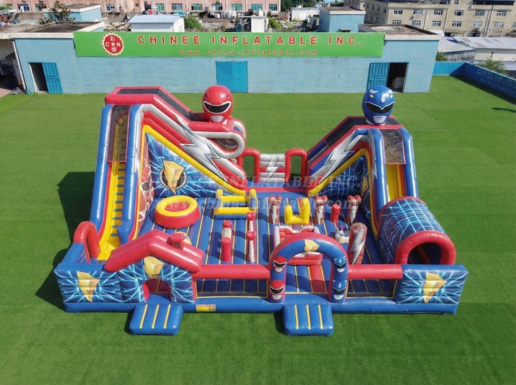 T6-7011 Power Rangers Theme Inflatable Amusement
