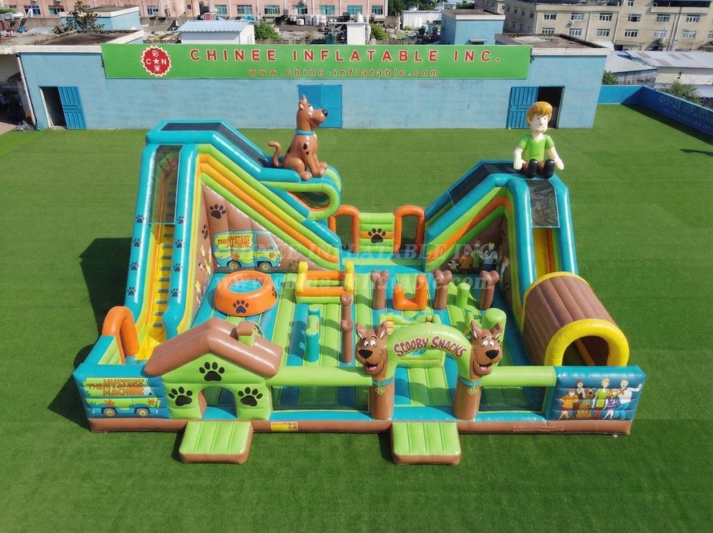 T6-7014 Scooby-Doo Theme Inflatable Amusement