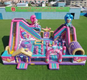 T6-7016 Shimmer & Shine Theme Inflatable Amusement