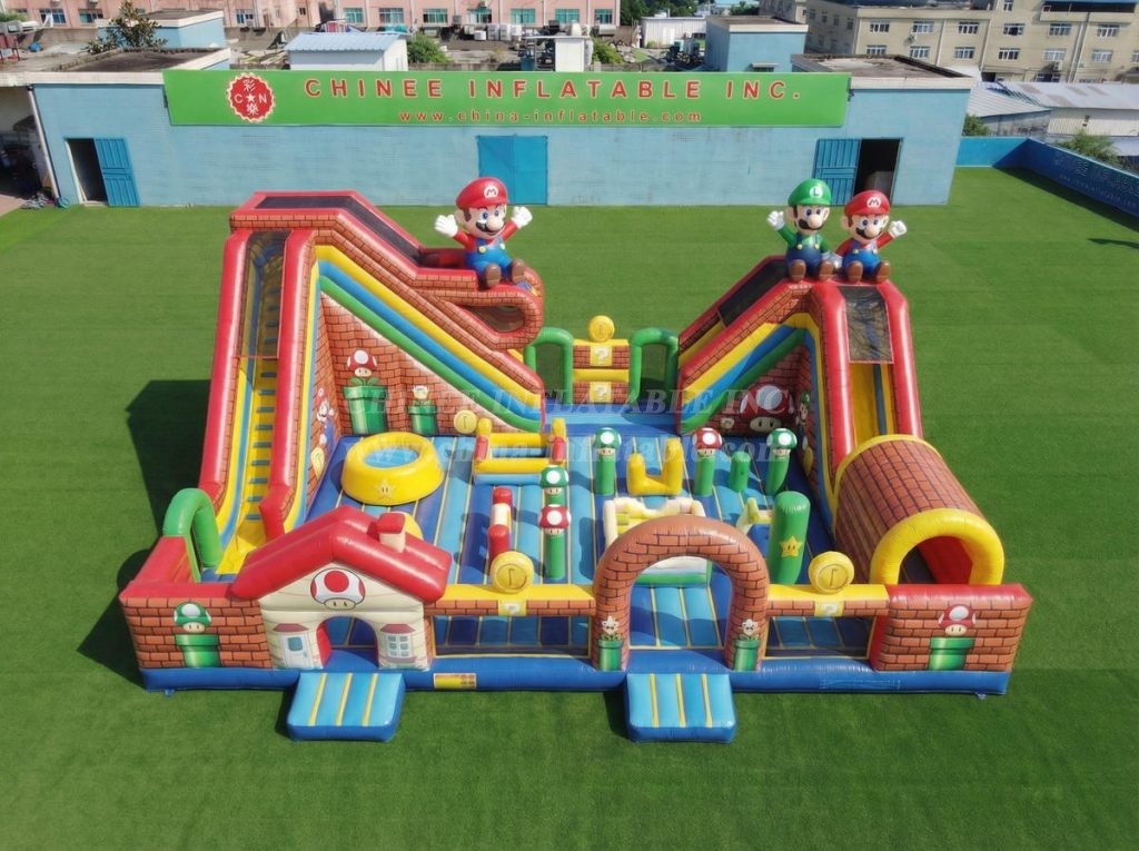 T6-7025 Super Mario Theme Inflatable Amusement