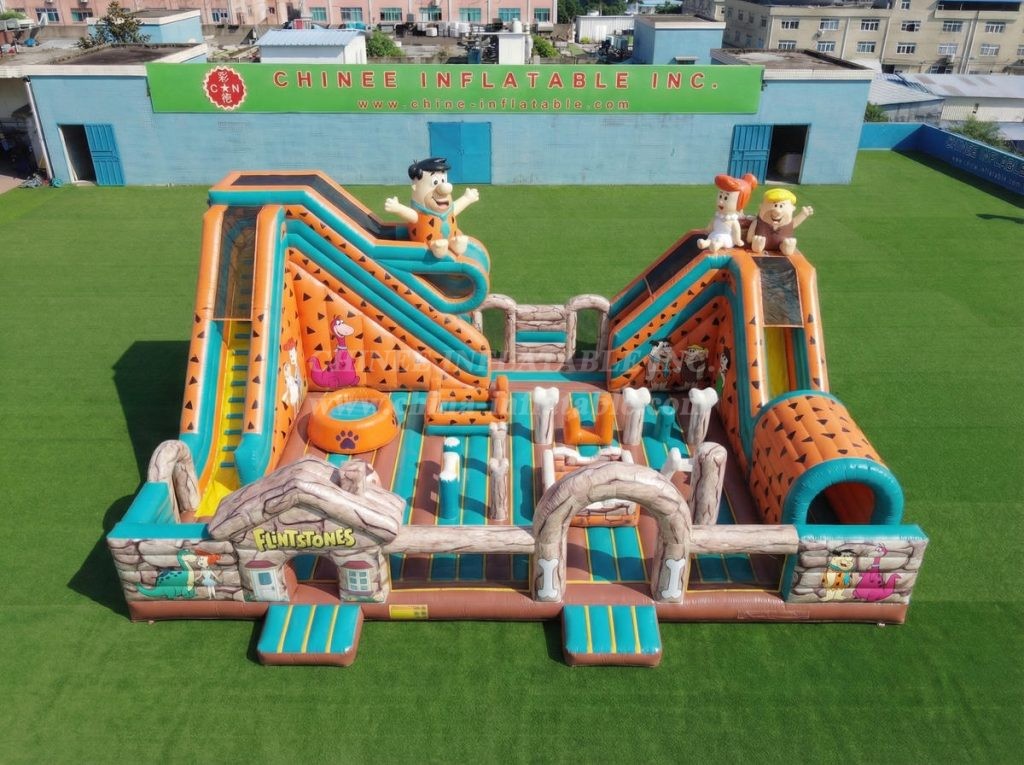 T6-7028 The Flintstones Theme Inflatable Amusement
