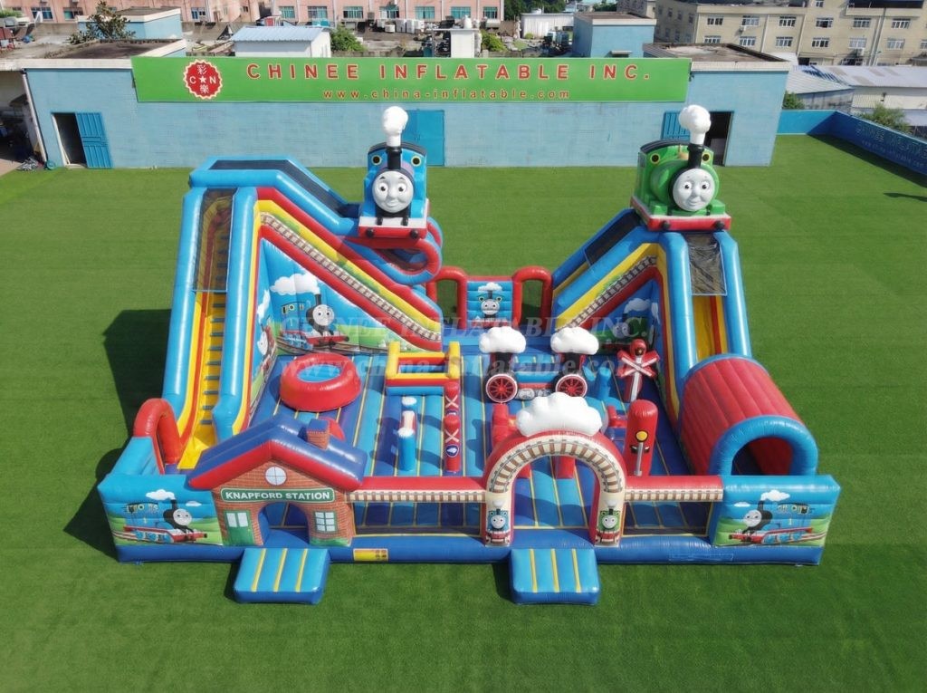 T6-7033 Thomas & Friends Theme Inflatable Amusement