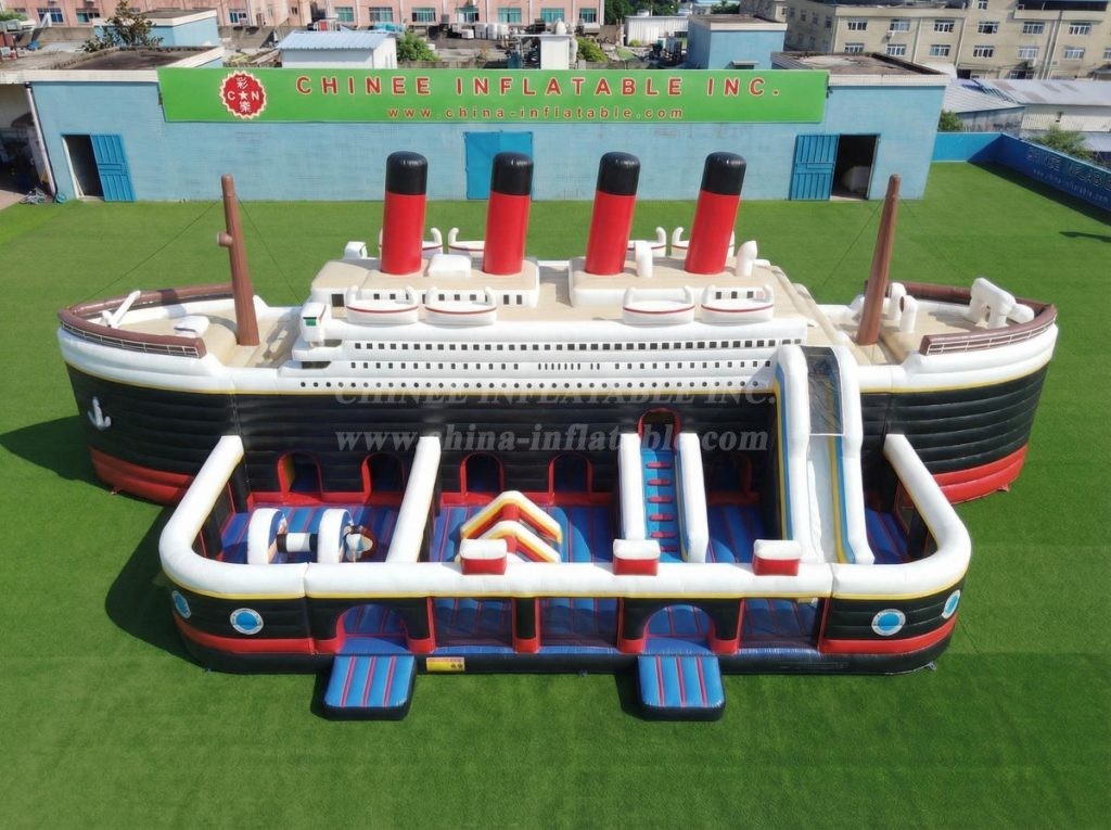 T6-7036 Titanic Theme Inflatable Amusement