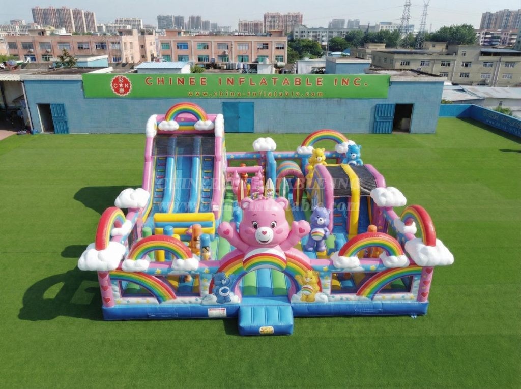 T6-7057 Care Bears Theme Inflatable Amusement