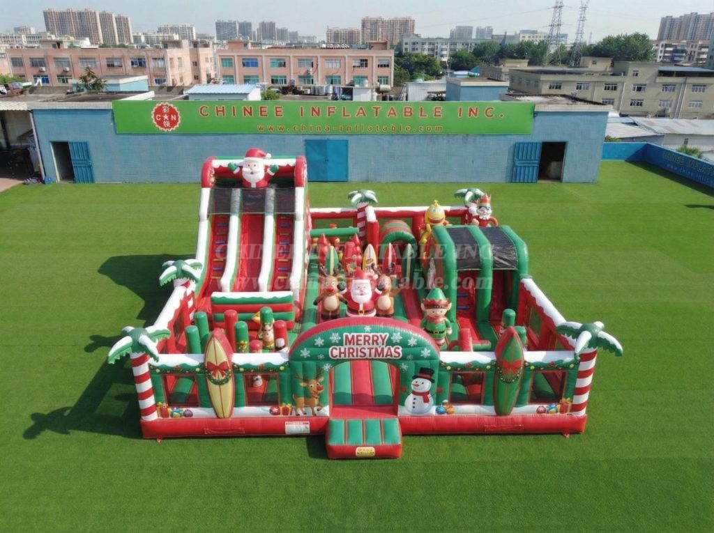 T6-7059 Christmas Theme Inflatable Amusement