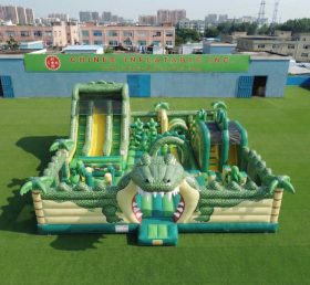T6-7063 Crocodile Theme Inflatable Amusement