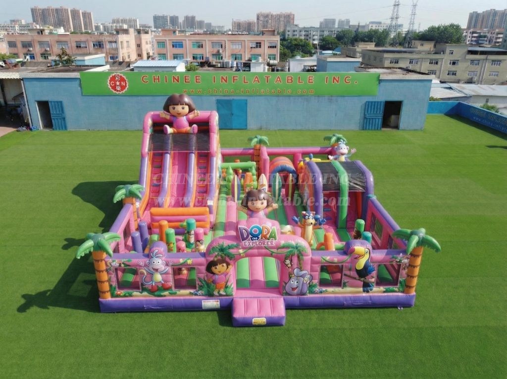 T6-7067 Dora Theme Inflatable Amusement