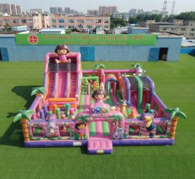 T6-7067 Dora Theme Inflatable Amusement