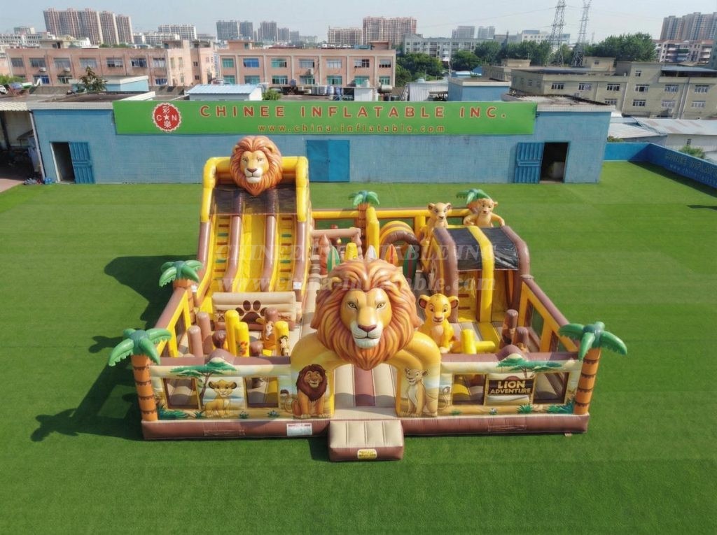 T6-7084 Lion Theme Inflatable Amusement