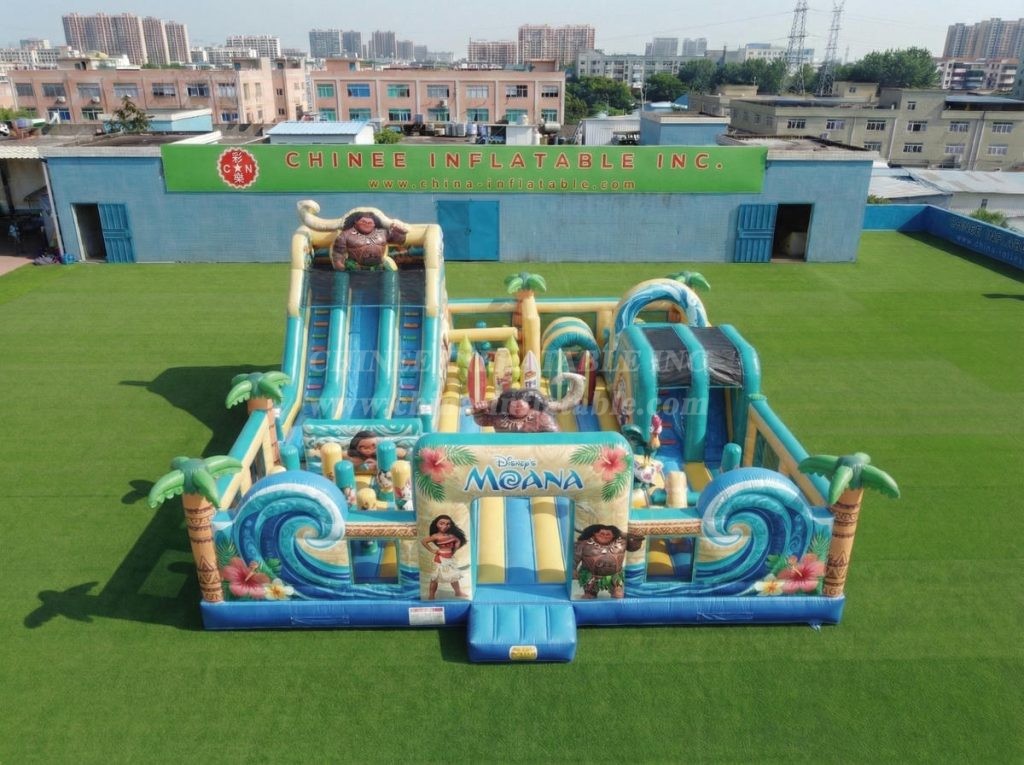 T6-7093 Moana Theme Inflatable Amusement
