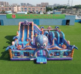 T6-7100 Octopus Theme Inflatable Amusement