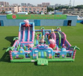 T6-7104 Peppa Pig Theme Inflatable Amusement