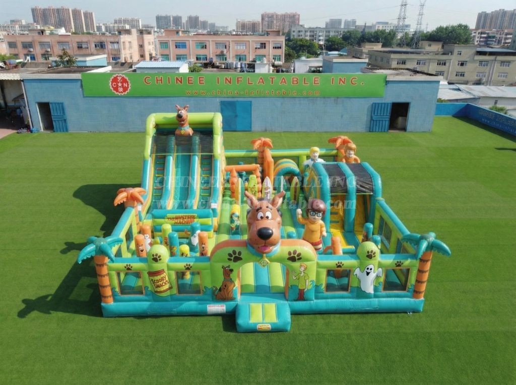 T6-7115 Scooby-Doo Theme Inflatable Amusement