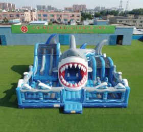 T6-7116 Shark Theme Inflatable Amusement