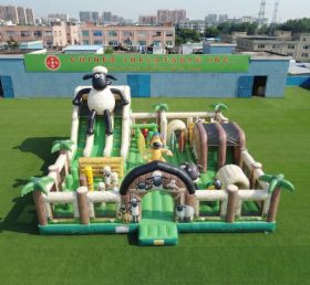 T6-7117 Shaun The Sheep Theme Inflatable Amusement