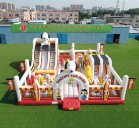 T6-7120 Snoopy Theme Inflatable Amusement