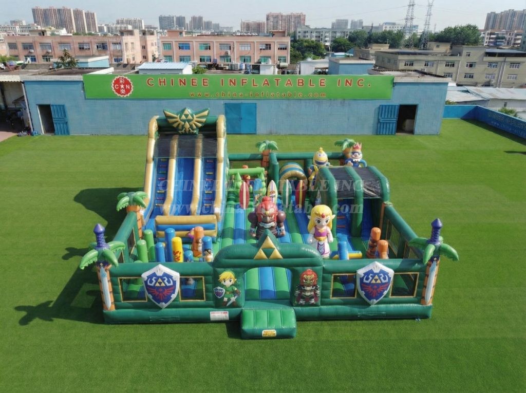 T6-7133 The Legend Of Zelda Theme Inflatable Amusement