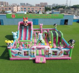 T6-7134 The Powerpuff Girls Theme Inflatable Amusement