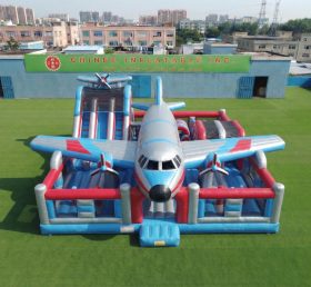 T6-7151 Airplane Theme Inflatable Amusement