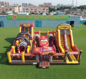 T6-7158 Cars Theme Inflatable Amusement