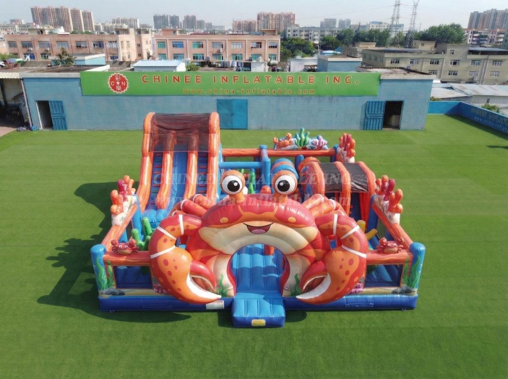 T6-7161 Crab Theme Inflatable Amusement