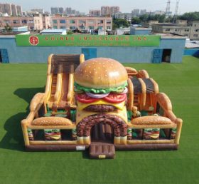 T6-7179 Hamburger Theme Inflatable Amusement